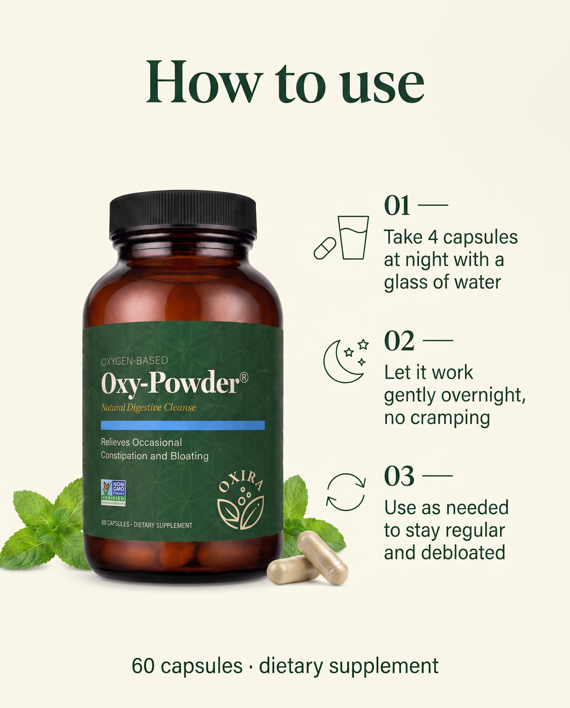 How to use Oxira